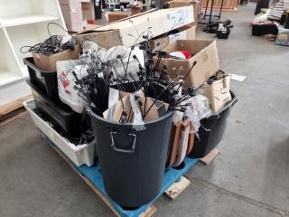 Large Assortment of Chair Repair Parts, Components, & More