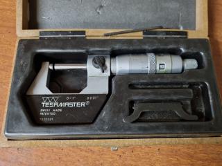 Tesa TesaMaster Outside Micrometer, 1" Size