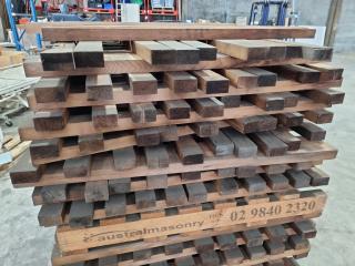 Stack of 1220x75x45mm Cedar Wood Lengths