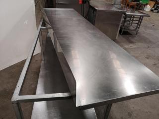Stainless Steel Kitchen Prep Bench Table