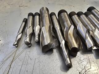 Large Lot of Milling Cutters 