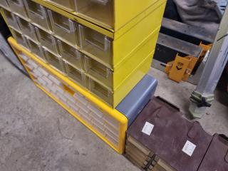 5 Storage Boxes With Drawers