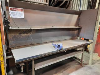 Heavy Duty Industrial Workbench with Vice