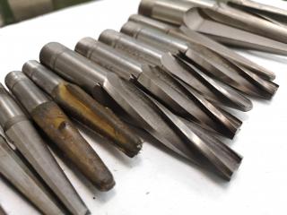 28x Assorted Tapered End Mill Cutters