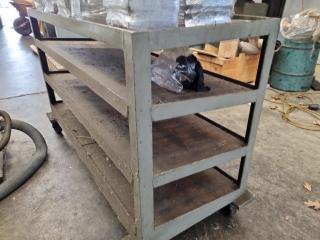 Heavy Duty Workshop Shelf Trolley