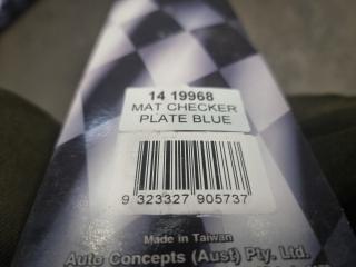 2 x SAAS Universal Checkered Plate