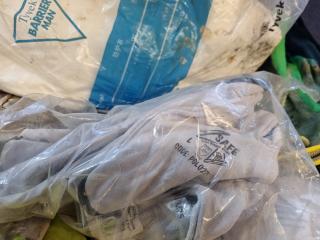 Assorted Safety Gloves, Safety Tags, & More