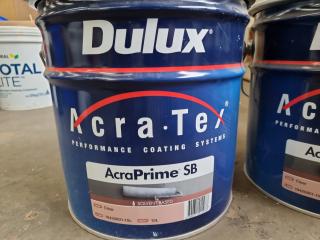 Dulux Acra-Tex AcraPrime SB Sealer, 2x Partial 15L Buckets