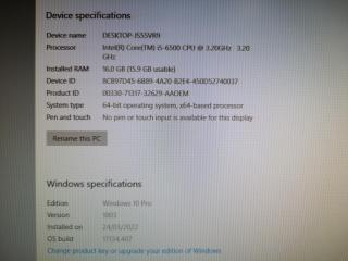 Custom Desktop Computer w/ Intel Core i5 & Windows 10