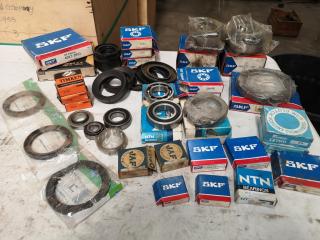 Assorted Industrial Bearings, Cam Clutches, & More