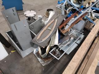 Large Assorted Wind Turbine & Blade Parts, Components, & More