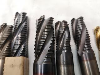 11x Assorted Rough End Mill Bits