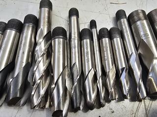 Large Lot of Milling Cutters 