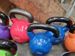 10x Kettlebells, 20kg to 40kg