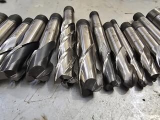 Large Lot of Milling Cutters 