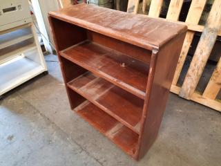 3 Shelf Wooden Cabinet