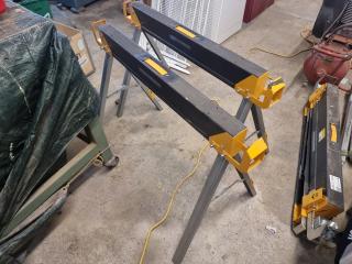 Pair of Toughbuilt C500 Sawhorses/Jobsite Tables 