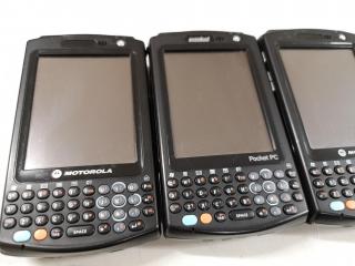 4x Symbol Motorola MC50 Mobile Handheld Computers w/ Charging Cradle