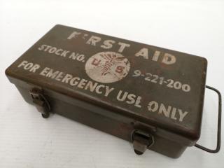 Vintage Military First Aid Kit w/ Original Contents