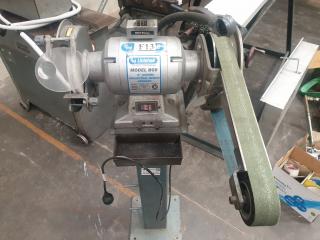 Linishall Pedestal Grinder/Linisher