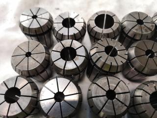 20x Assorted Milling Chuck Collets