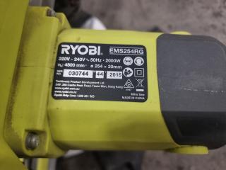 Ryobi (EMS254RG) 2000W Slide Compound Mitre Saw
