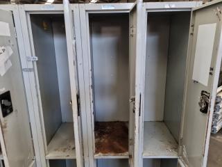 10x Door Personnel Locker Unit by W.H. Harris