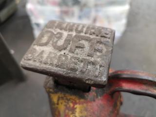 Vintage Antique Duff Norton 5-Ton Jack