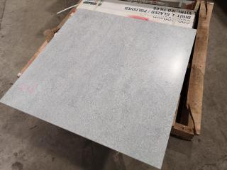 600x600mm Vitrified Ceramic Tiles, 10.08m2 Coverage