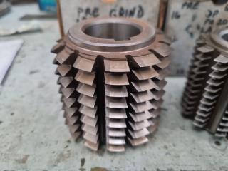 4 x Gear Hobber Cutters