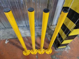 4x Factory Corner Protection Poles