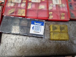 Assorted Packaged and Loose Mill & Lathe Insets Indexes