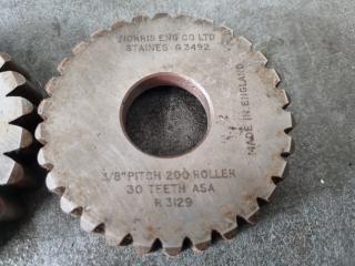 4 x Gear Shaper Cutters