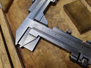 Metric Gear Tooth Thickness Vernier Caliper