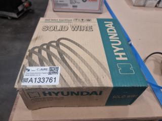 15KG (0.9mm/0.35") Hyundai SM70 Solid Welding Wire