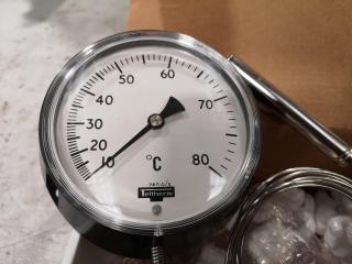 Teltherm Vapour Pressure Temperature Thermometer Gauge