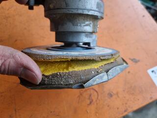 Shinano 150mm Dual Action Air Disk Sander SI-3100