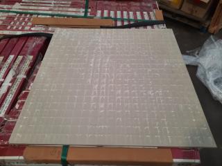 6.8M2 Garbon Seramic 600x600x10mm Onista Shift Ceramic Floor Tiles