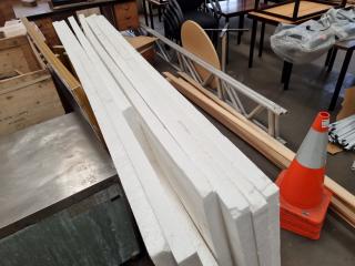 7x Styrofoam Panels, 2400x1200x50mm size