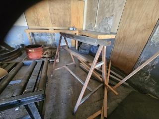 2 x Steel Stands