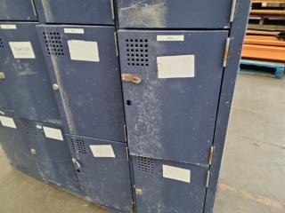 16x Door Personnel Locker Unit by Europlan