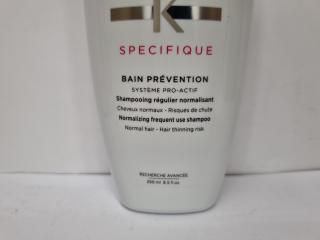 2x Kérastase Specifique Bain Prévention Normalizing Frequent Use Shampoo 250ml