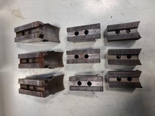 3 Sets of CNC Chuck Jaws