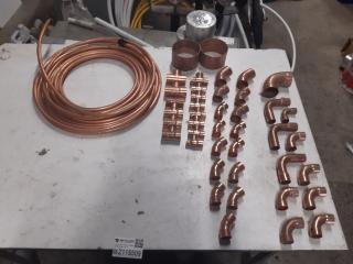 Assorted Copper Piping