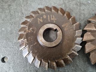 3 x Milling Machine Cutters