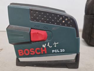 Bosch Cross Line Laser Level PCL20
