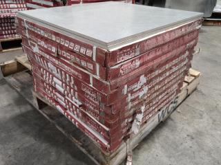 600x600mm Vitrified Ceramic Tiles, 14.4m2 Coverage