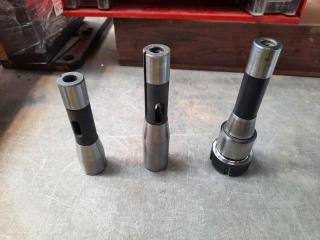 Varied R8 to Morse Taper Adapters (3 Units)
