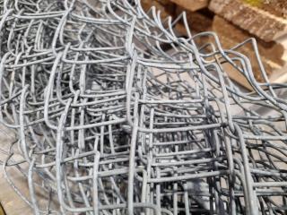 Partial Roll of Steel Wire Fencing