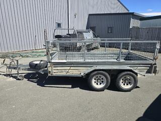 Elite Tandem Axle Cage Trailer